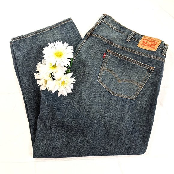 Levi's Other - Levi's 559 Relaxed Straight Blue Gray Jeans